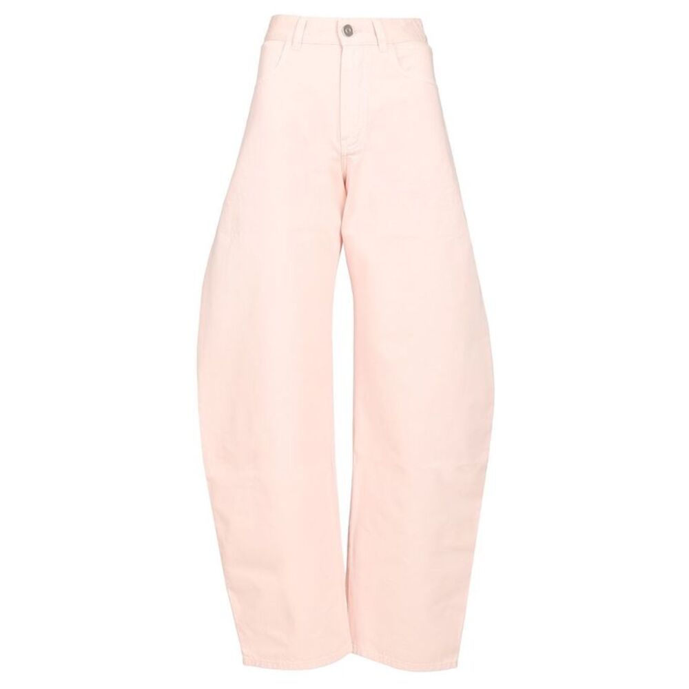 Alaïa Women Curved Dyed Denim Jeans